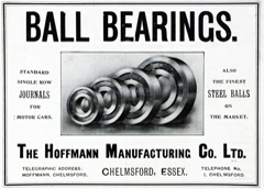 Hoffmann Bearings Advert From 1931